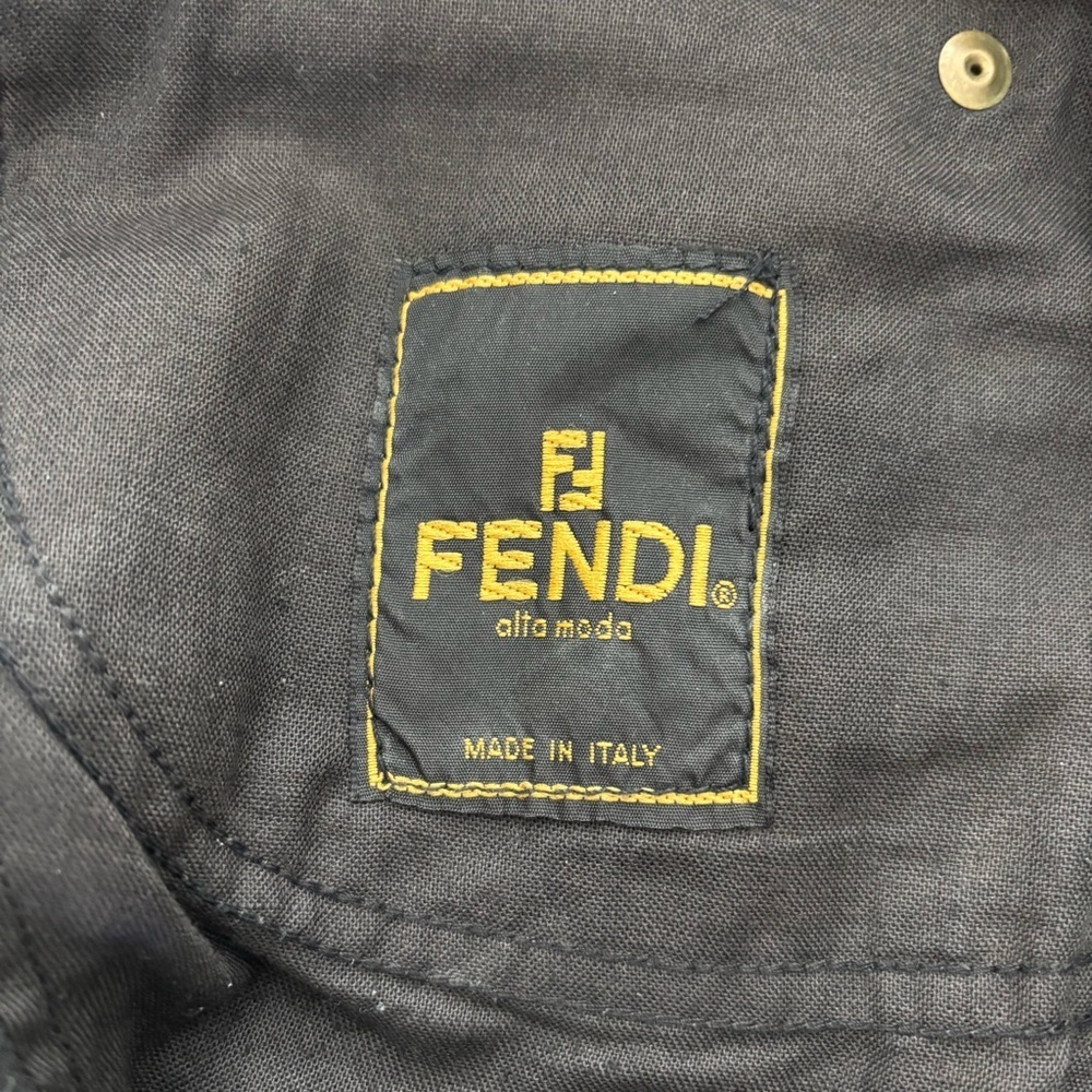 Fendi Leopard Print Pants - Brown and Black - Picture 7 of 10